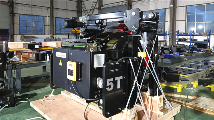 Two units 5t-41m Wire Rope Hoist has been Tested and Shipped in MAGICART
