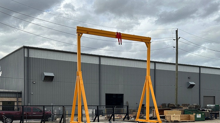 MAGICART has received order from America for 5t electric portable gantry crane