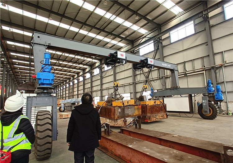 20t Electric RTG Crane was tested and certified by 3rd party -APave from Europe