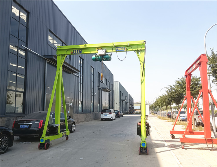 MAGICART has received Order from France for 6 ton Electric-driven portable gantry crane