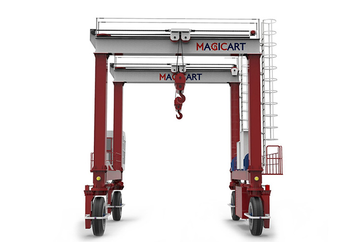 DB model - Double Hook RTG Crane