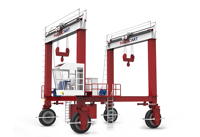 DB model - Double Hook RTG Crane