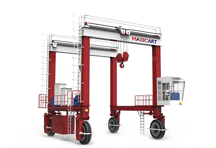 DB model - Double Hook RTG Crane