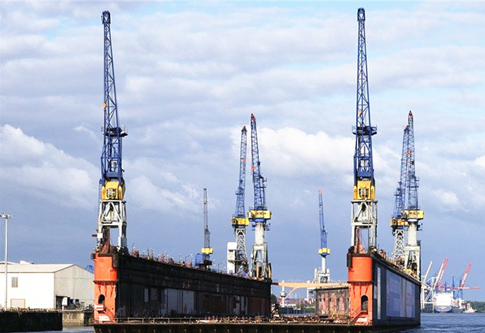 Floating Dock Crane