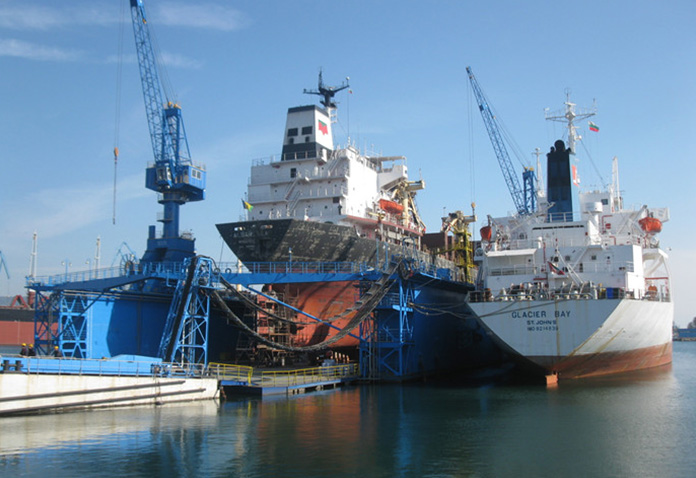 Floating Dock Crane