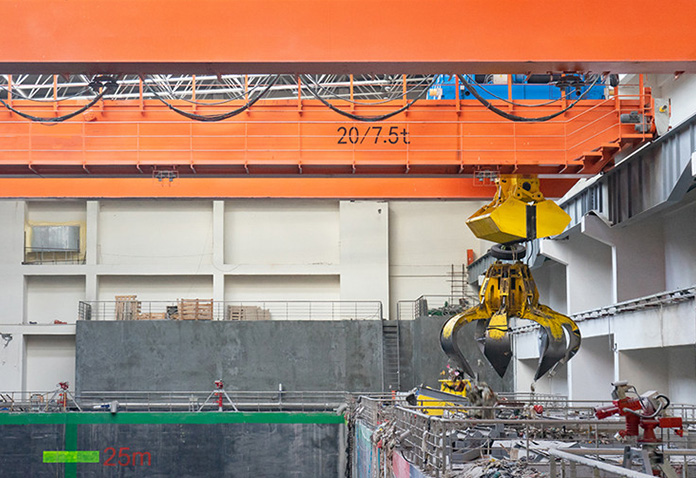 Garbage Grab Crane