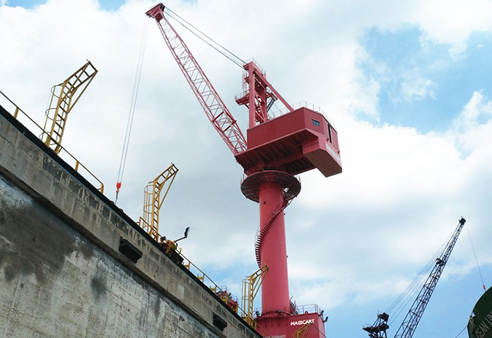 Level Luffing Portal Crane