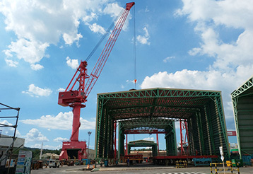 Level Luffing Portal Crane