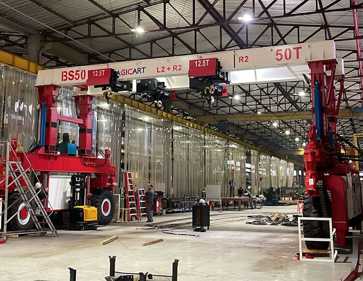 BS model - Spreader RTG Crane