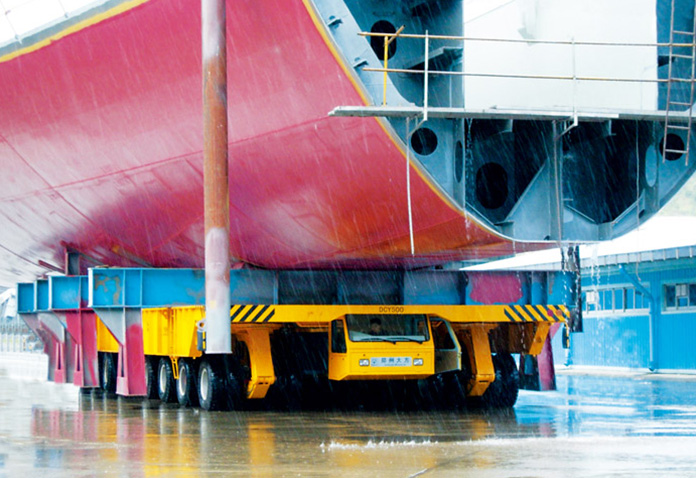 SPMT Vehicle Trailer