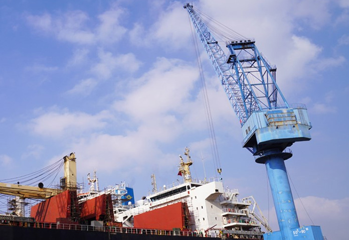 Shipyard Jib Crane