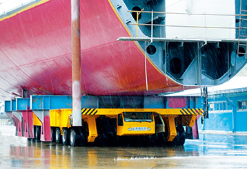 SPMT Vehicle Trailer