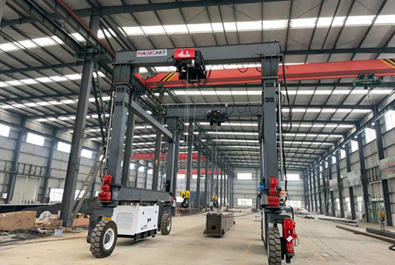 MAGICART has received the order for hydraulic telescopic rubber tire crane from Australia