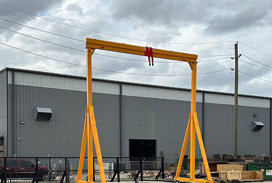 MAGICART has received order from America for 5t electric portable gantry crane