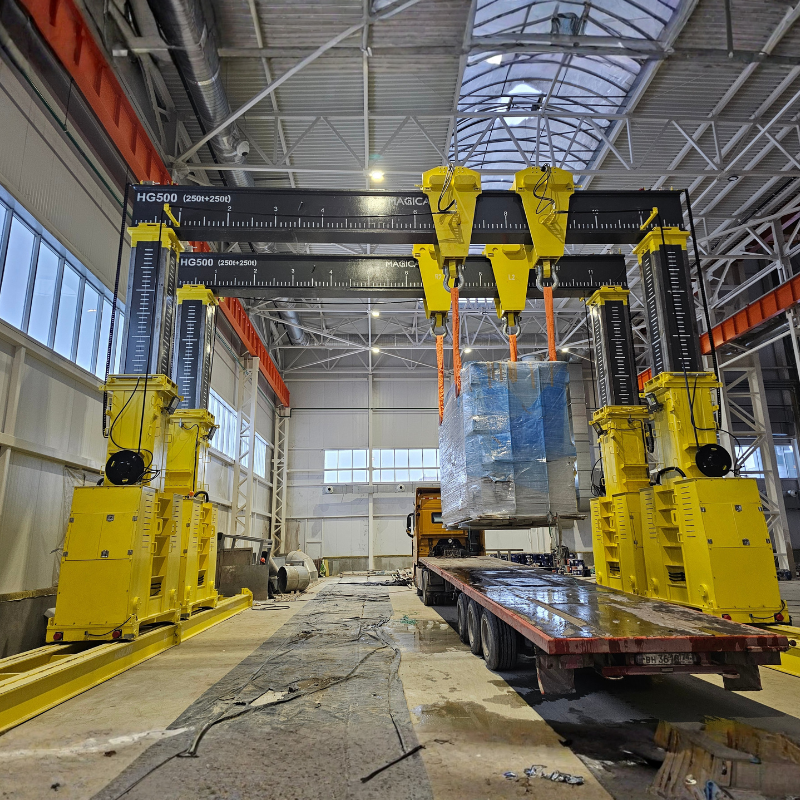 500 Ton Hydraulic Gantry Crane