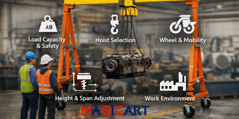 mobile gantry crane capacity 