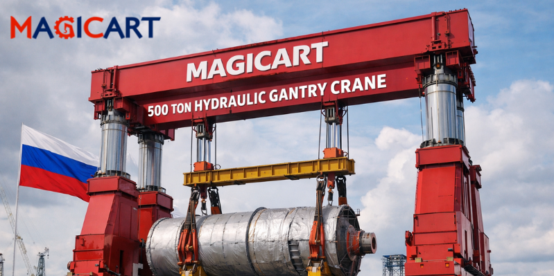 500 ton hydraulic gantry crane