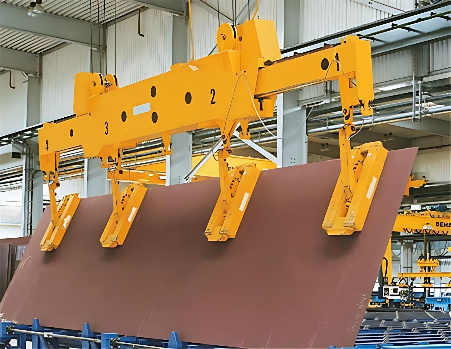 Electromagnetic Crane for Steel Plate
