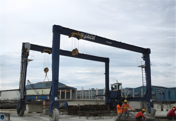 Electromagnetic Crane for Steel Slag