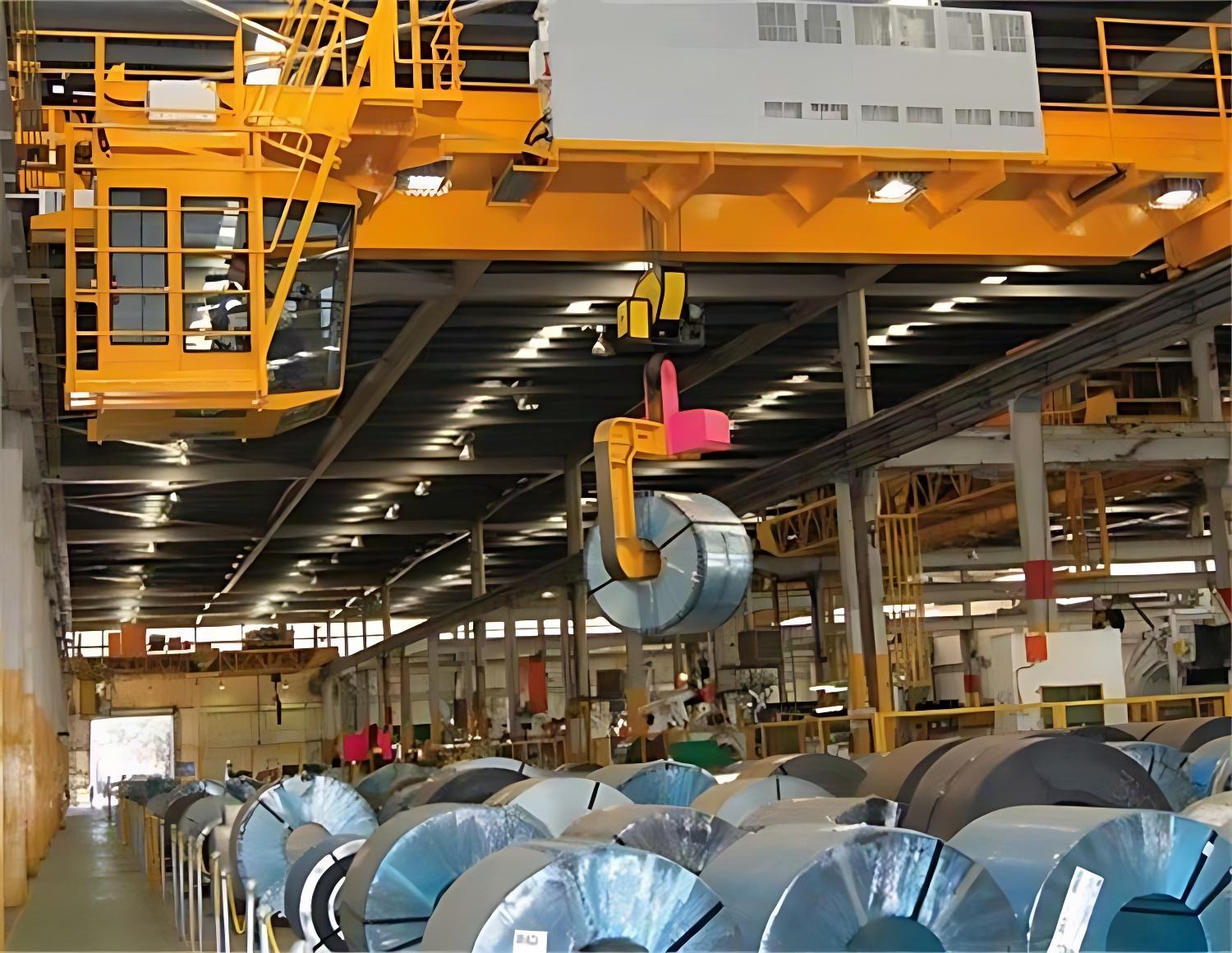 C Hook Type Bridge Crane for Coil