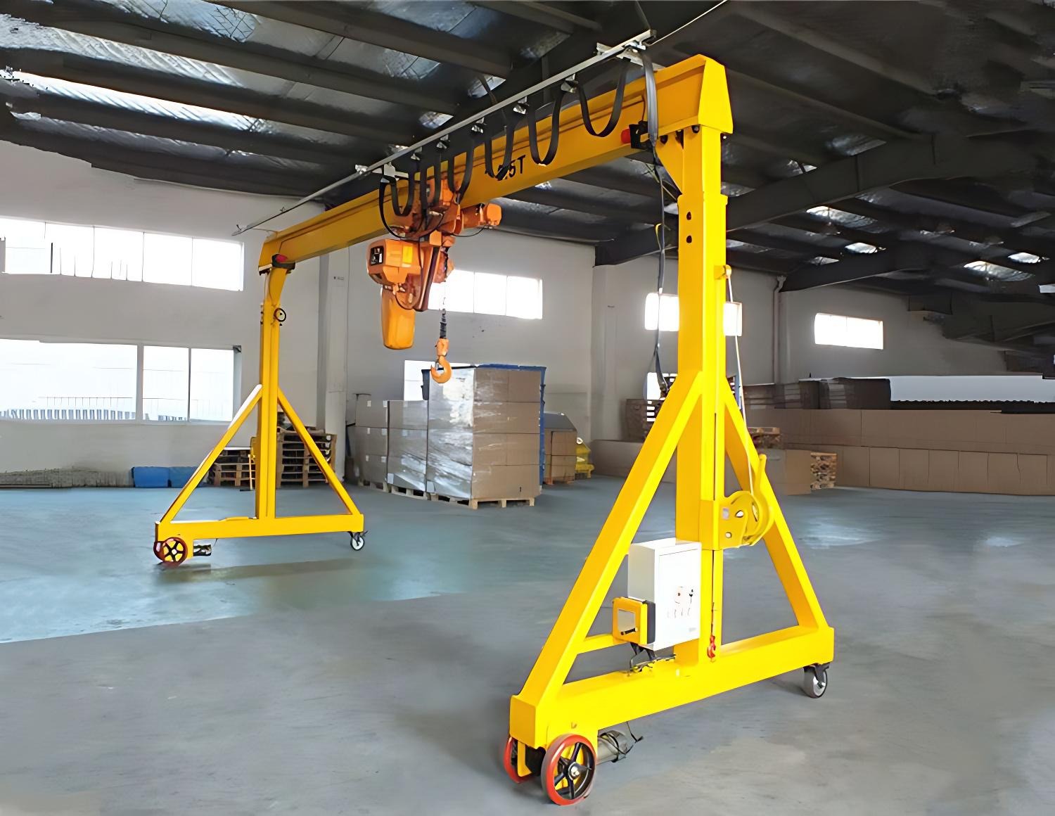 Electric Trackless Gantry Crane
