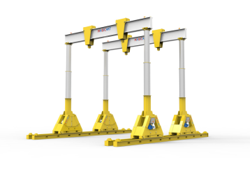 Hydraulic Gantry Crane – MAGICART’s Folding Design