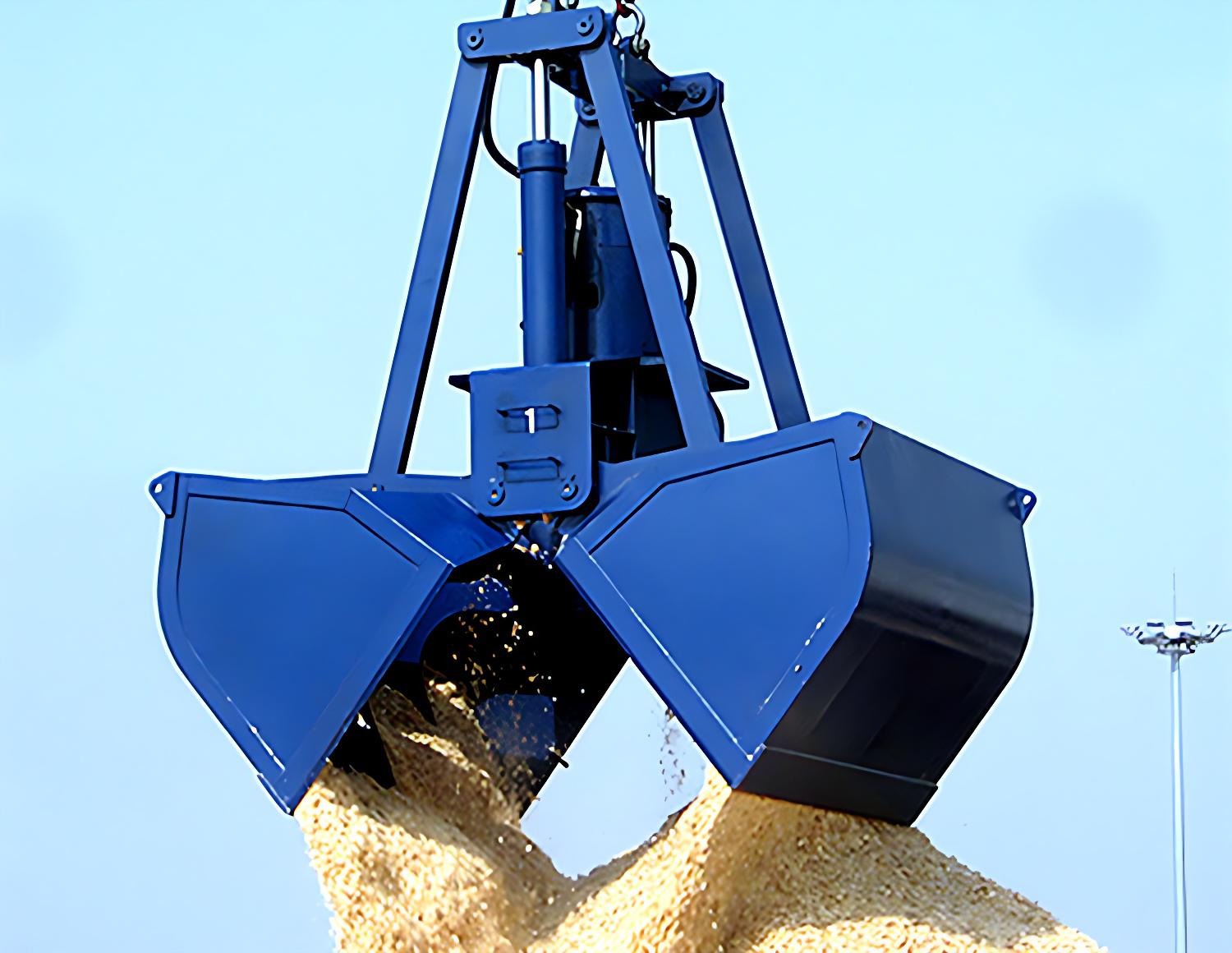 Double Flap Hydraulic Grab