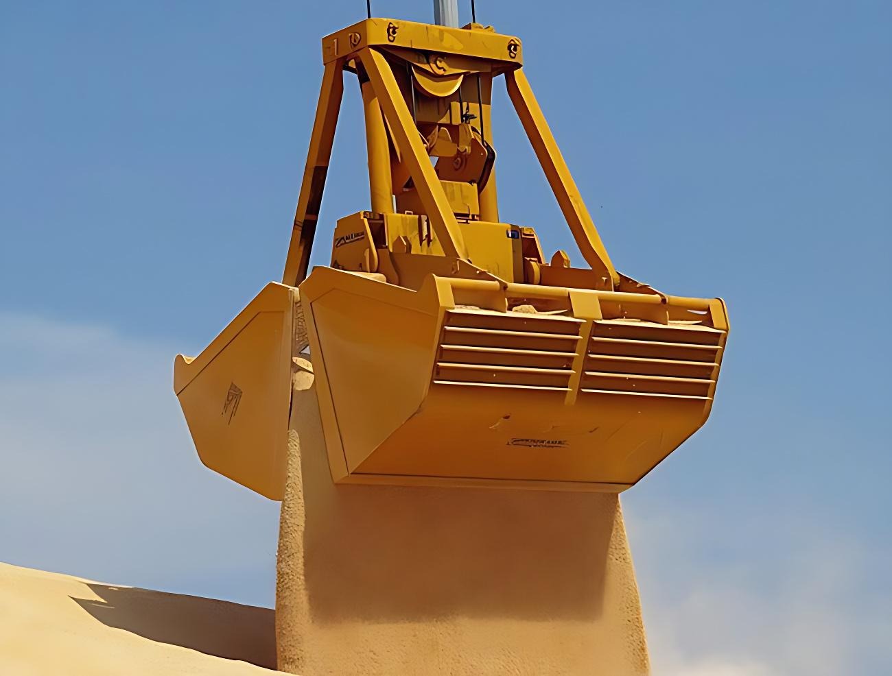 Double Flap Hydraulic Grab