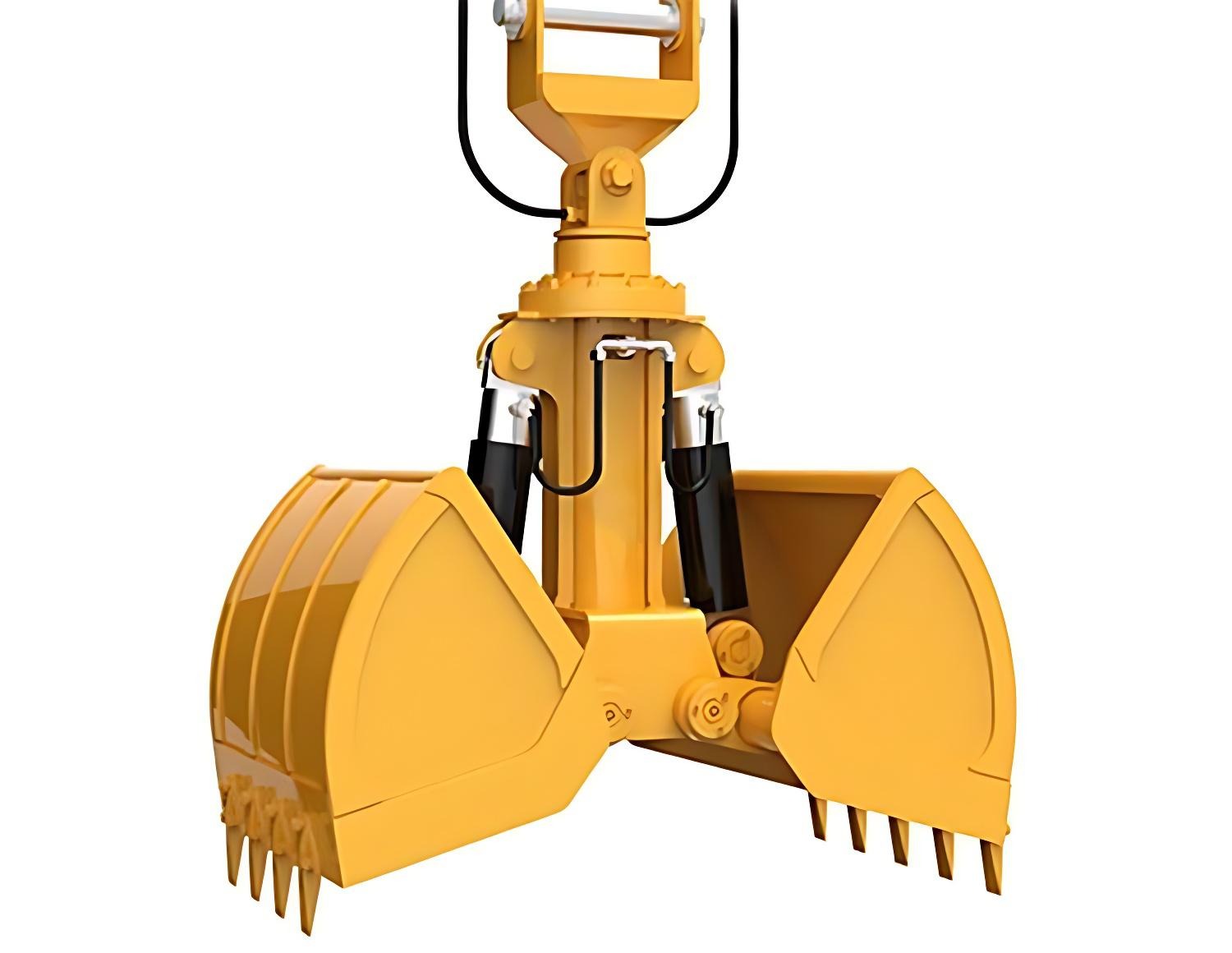 Double Flap Hydraulic Grab