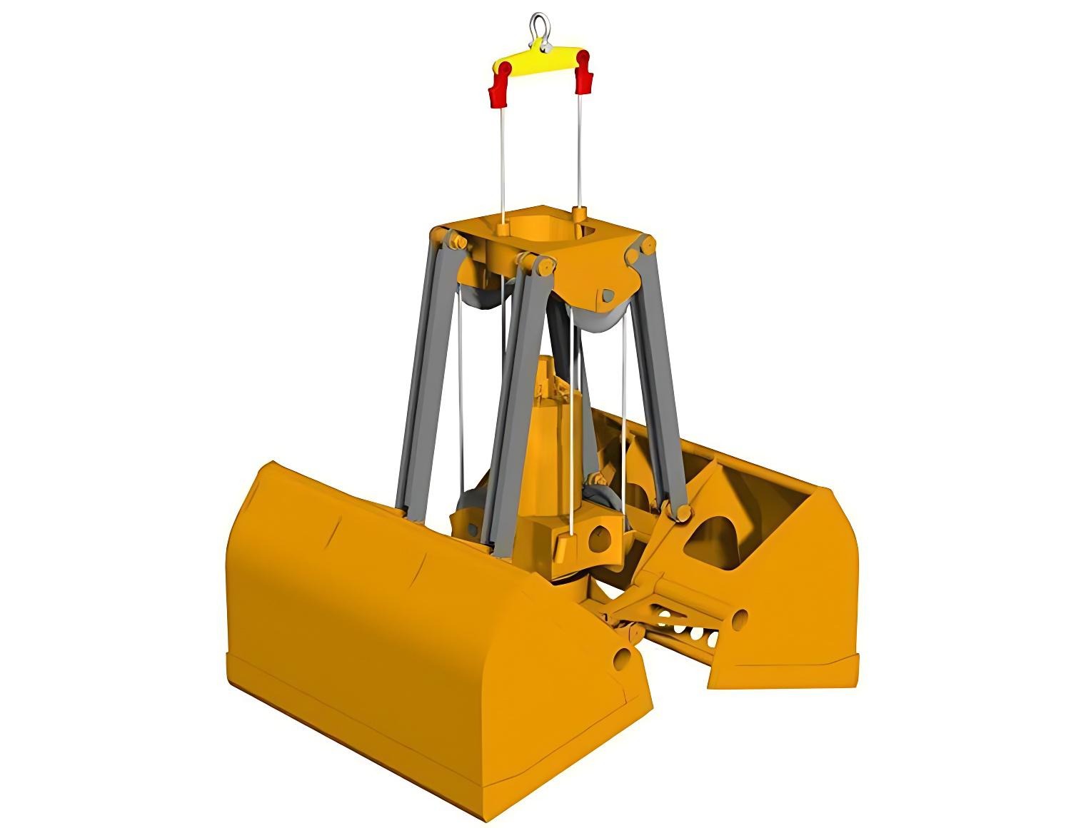 Double Flap Hydraulic Grab