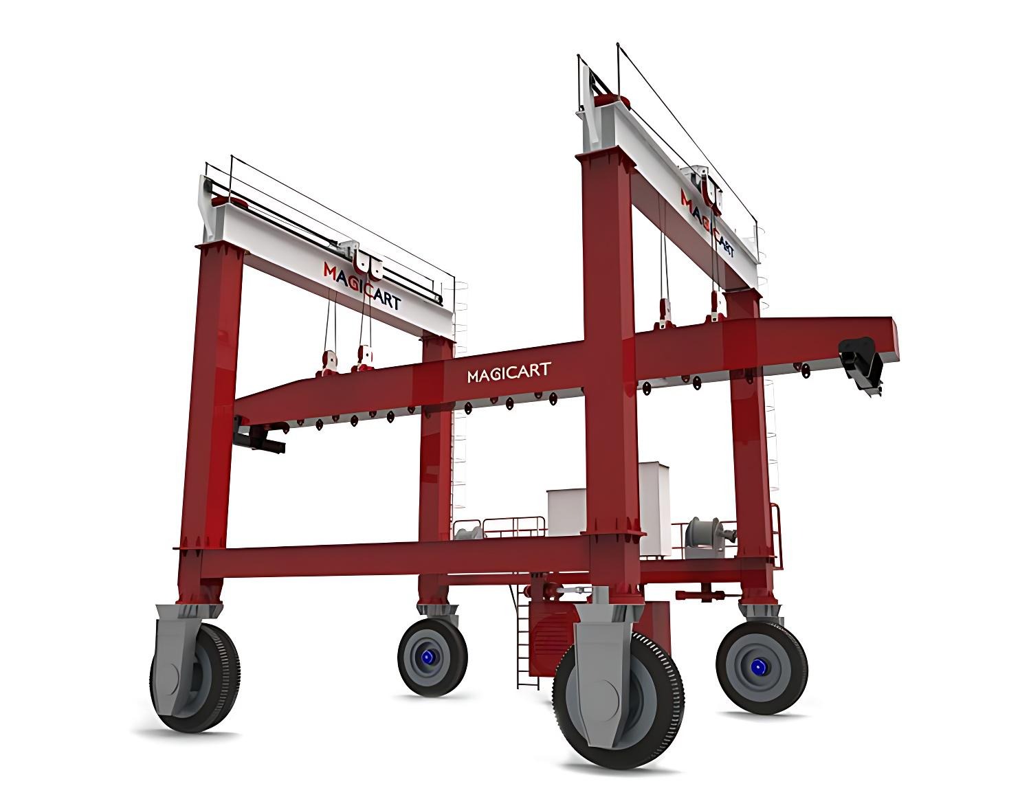 BS model - Spreader RTG Crane