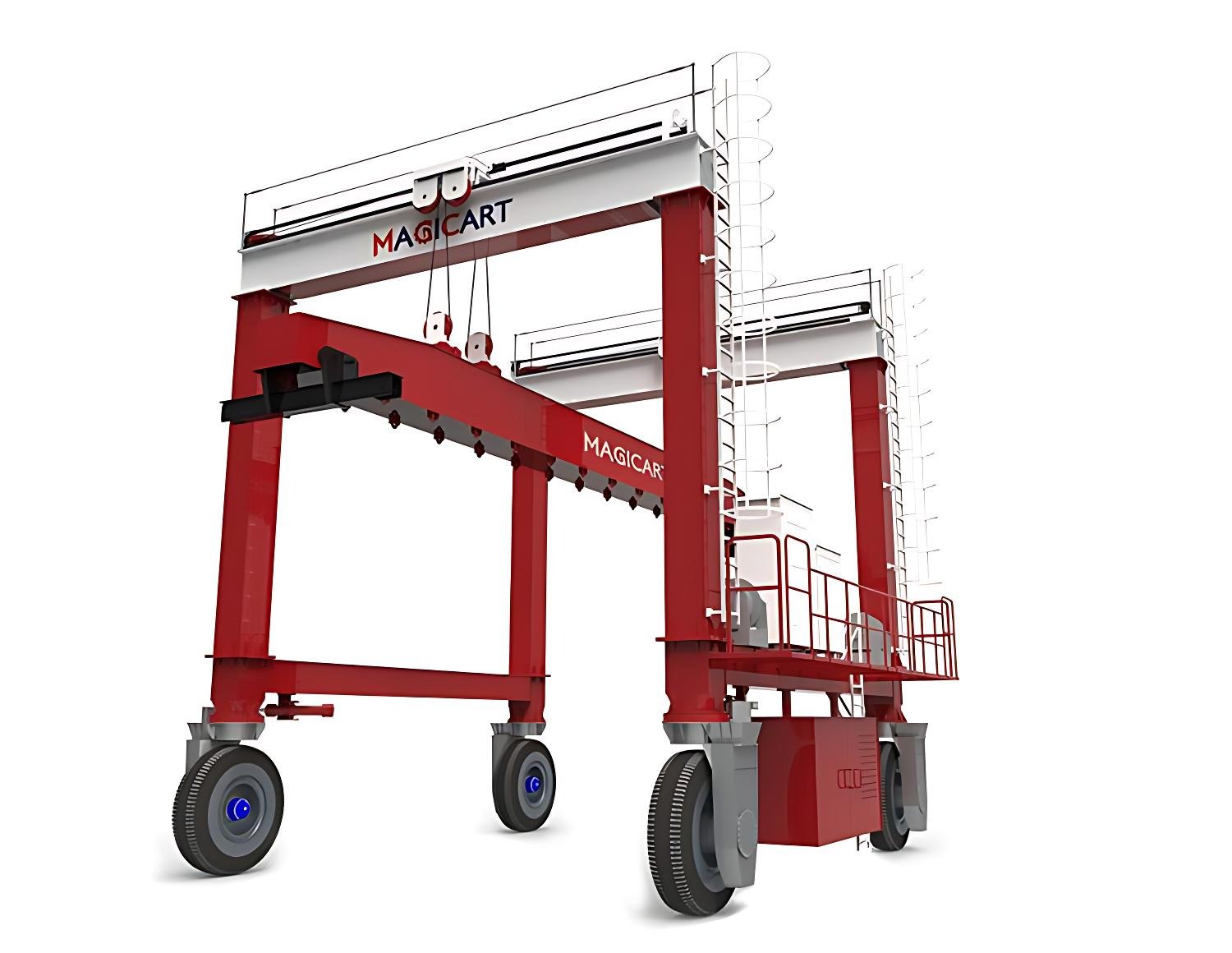BS model - Spreader RTG Crane