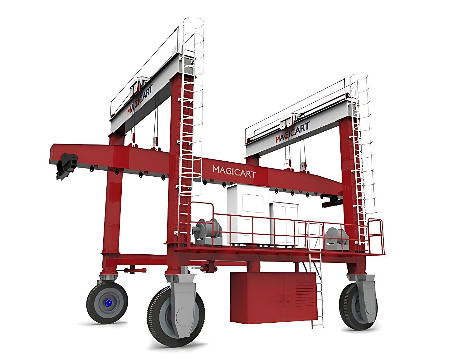 BS model - Spreader RTG Crane