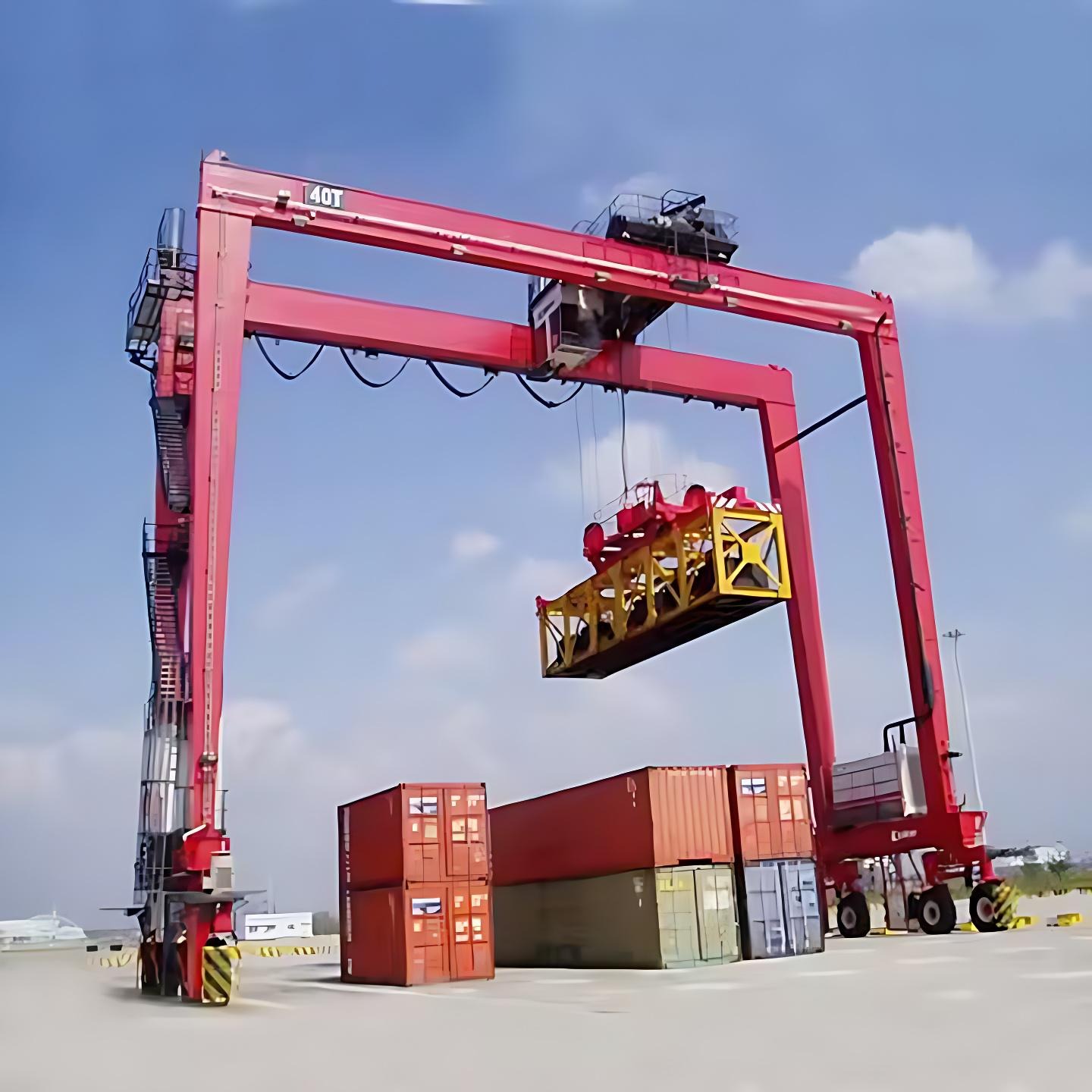 Rubber Tyred Gantry Crane (RTG) for Container Handling in Port & Terminal