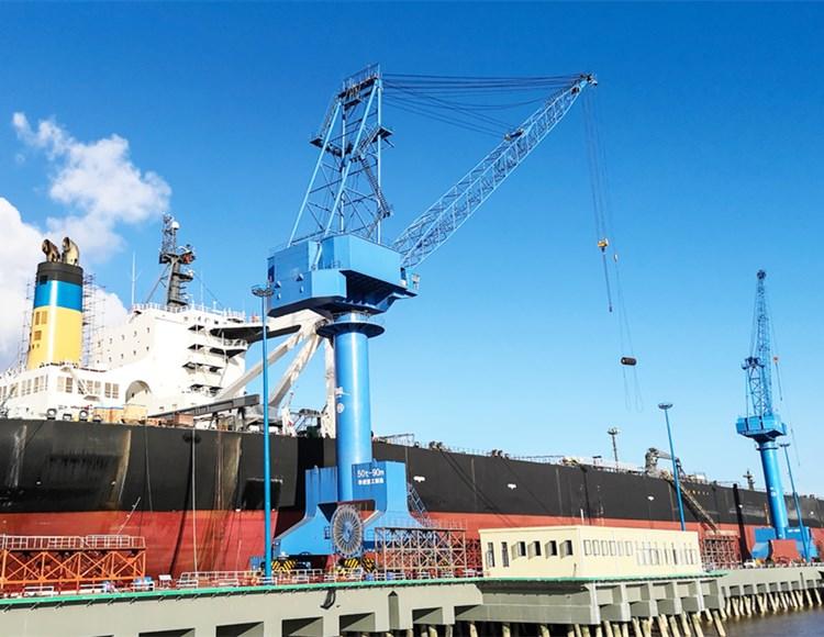 50t Portal Jib Crane for Dry dock