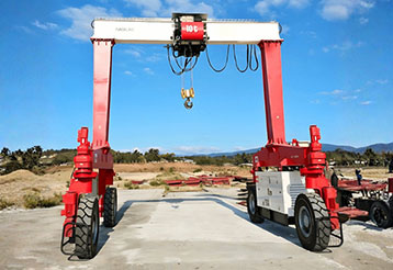 10T Electric RTG Crane