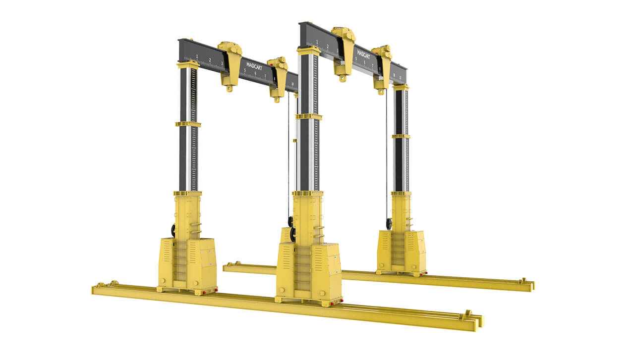 Hydraulic Gantry - MAGICART's Standard Design