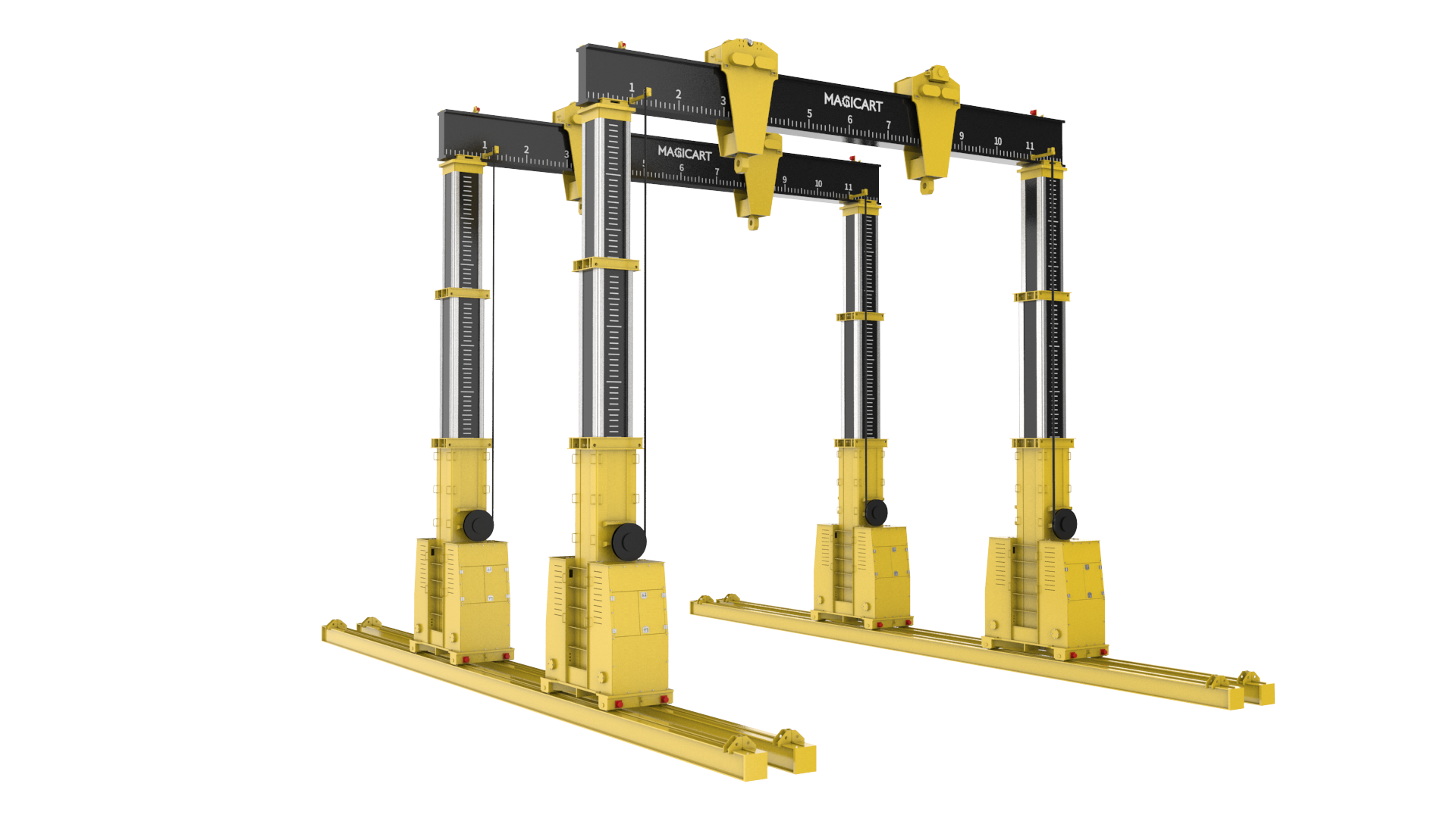 Hydraulic Gantry - MAGICART's Standard Design