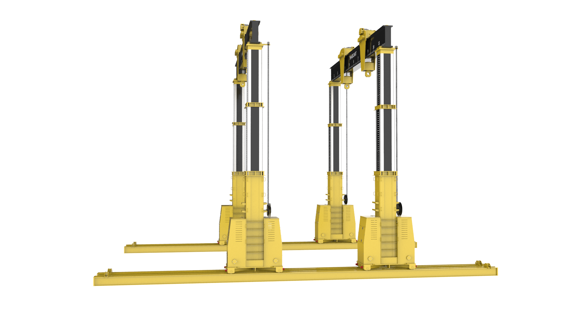 Hydraulic Gantry - MAGICART's Standard Design