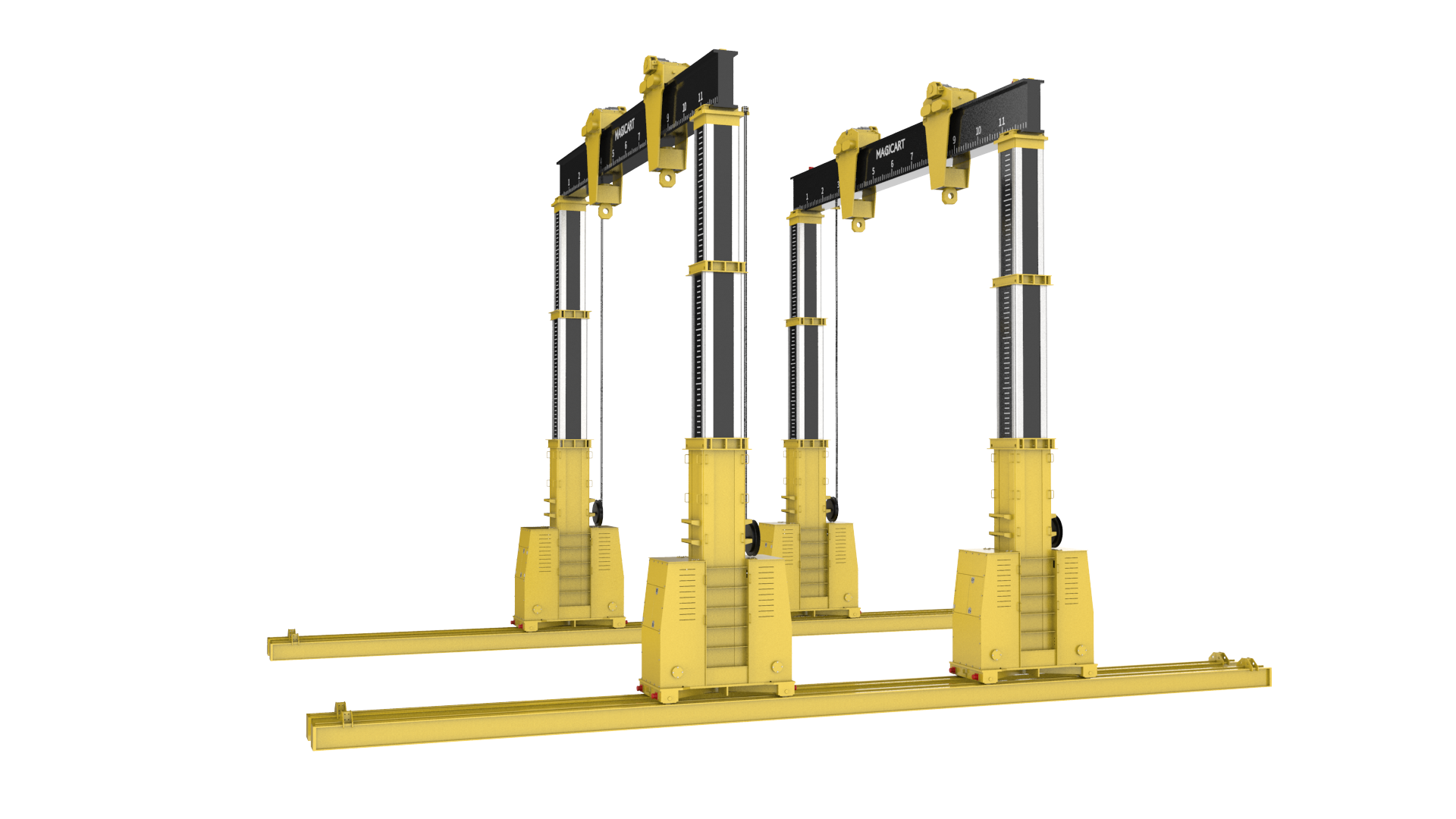 Hydraulic Gantry - MAGICART's Standard Design
