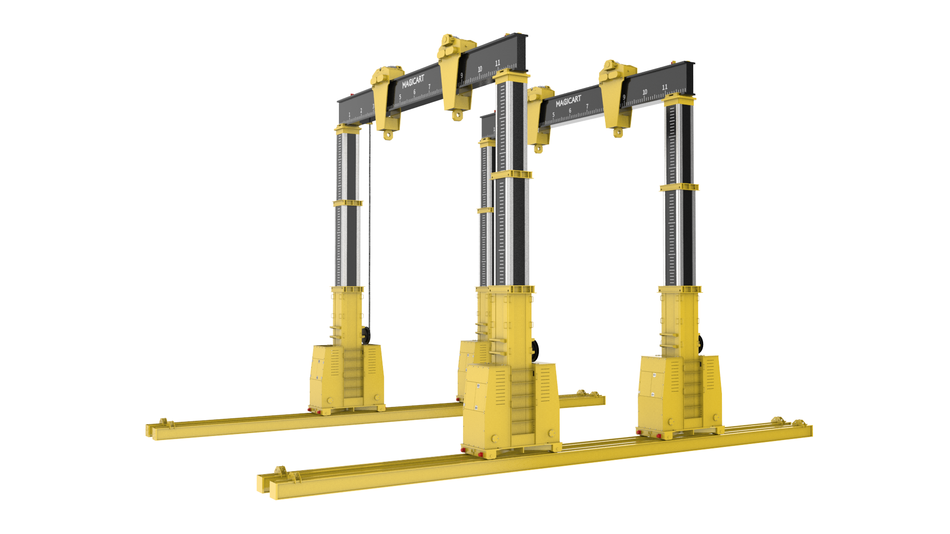 Hydraulic Gantry - MAGICART's Standard Design