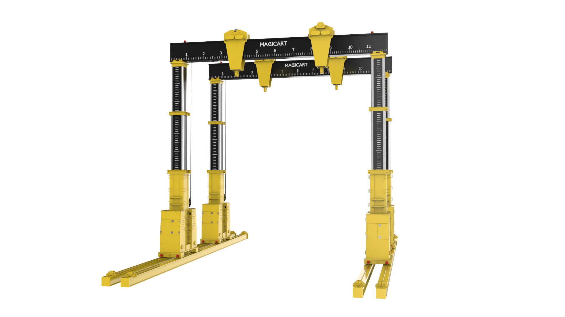 Hydraulic Gantry - MAGICART's Standard Design