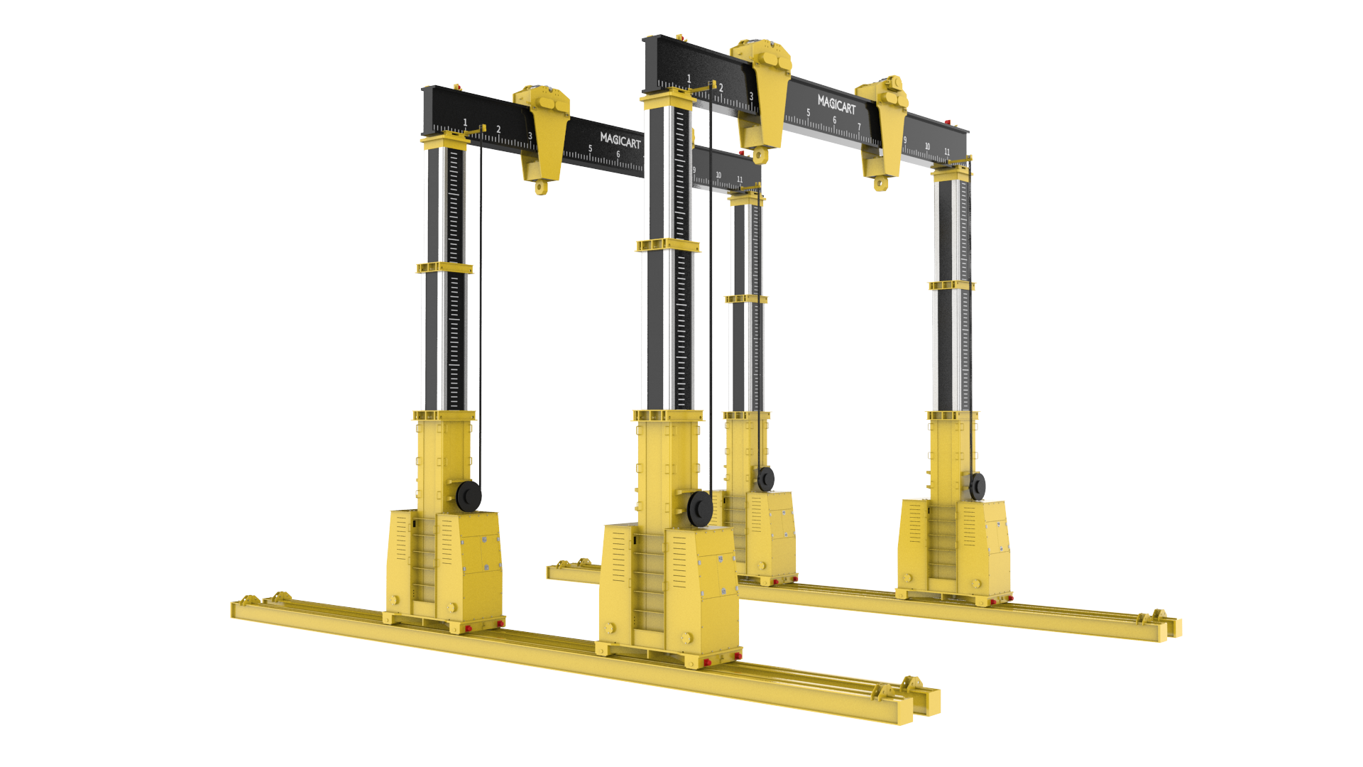 Hydraulic Gantry - MAGICART's Standard Design