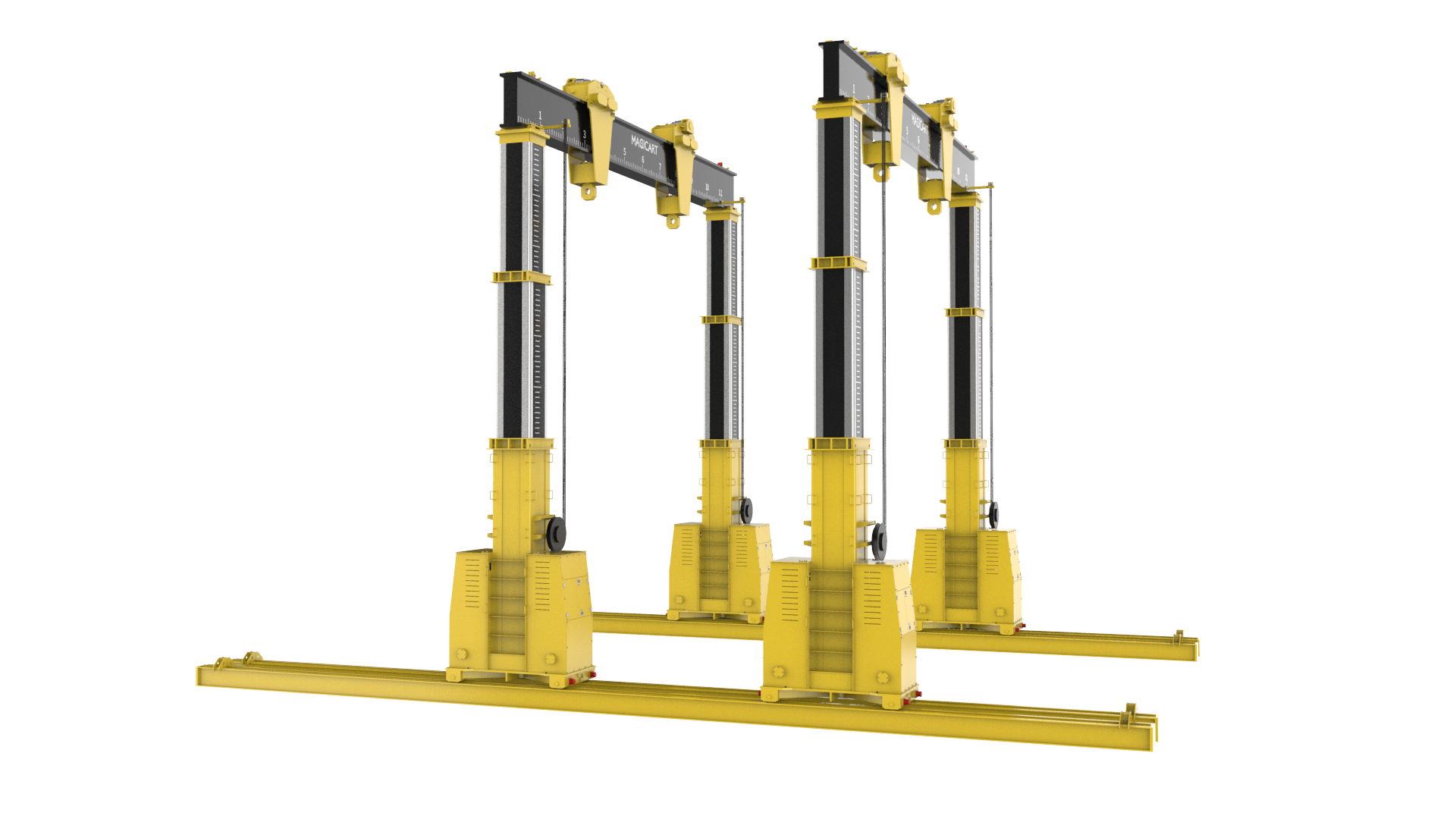 Hydraulic Gantry - MAGICART's Standard Design