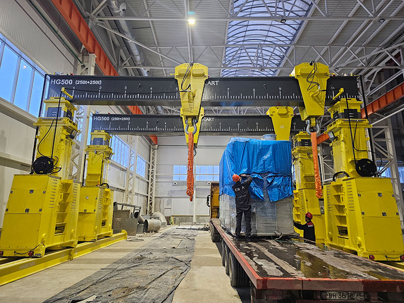 500 Ton Hydraulic Gantry