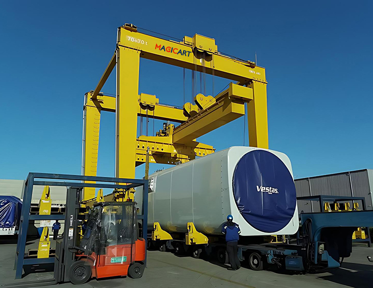 BS model - Spreader RTG Crane