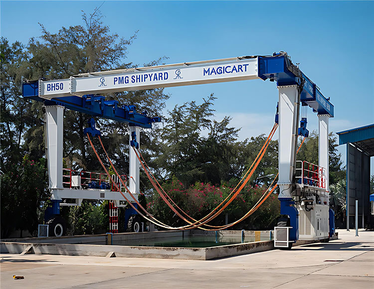 Mobile Boat Hoist -model BH 10~1000ton