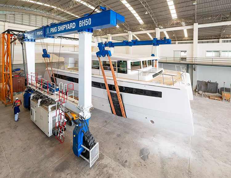 Mobile Boat Hoist -model BH 10~1000ton