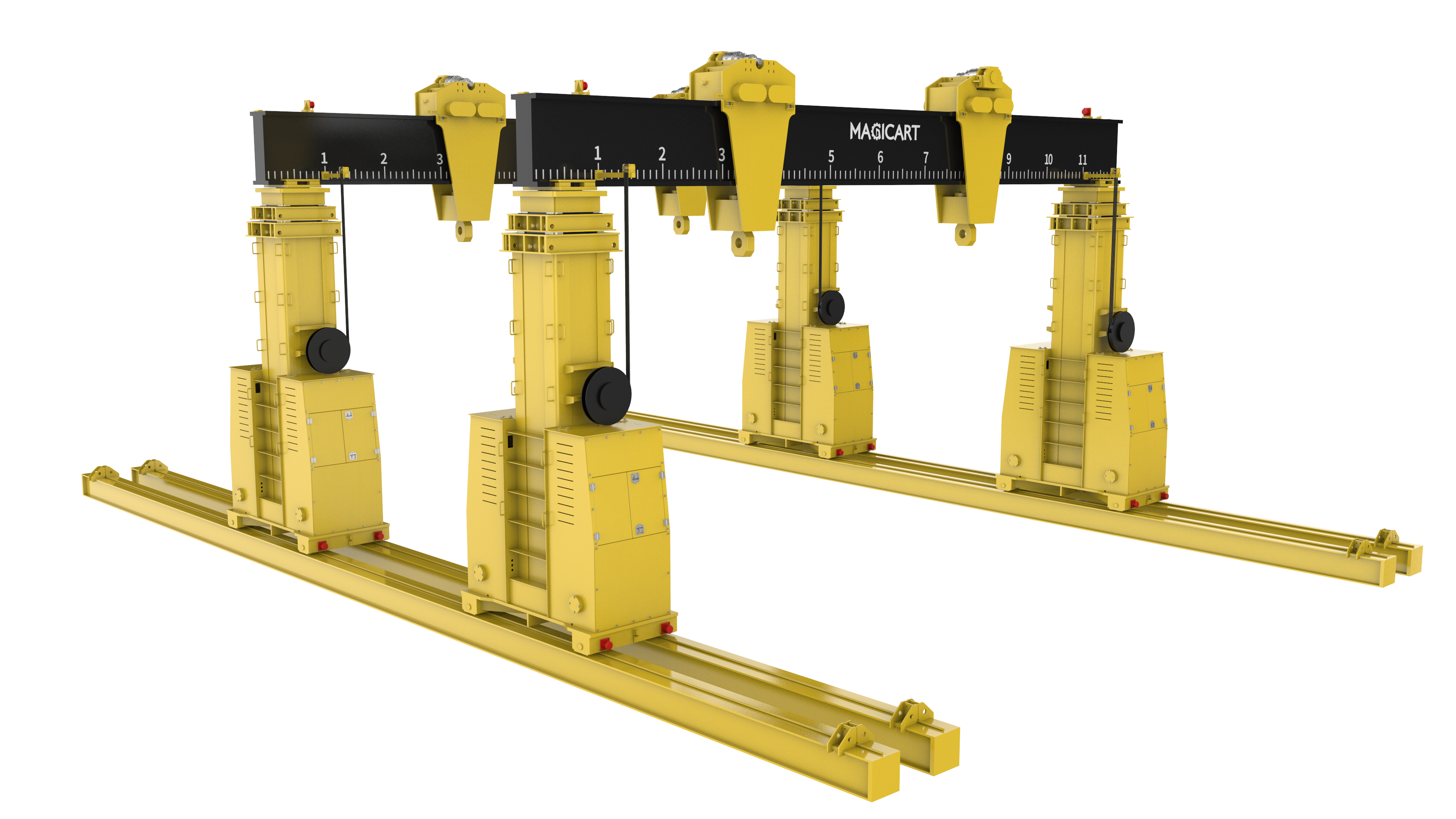 Hydraulic Gantry - MAGICART's Standard Design