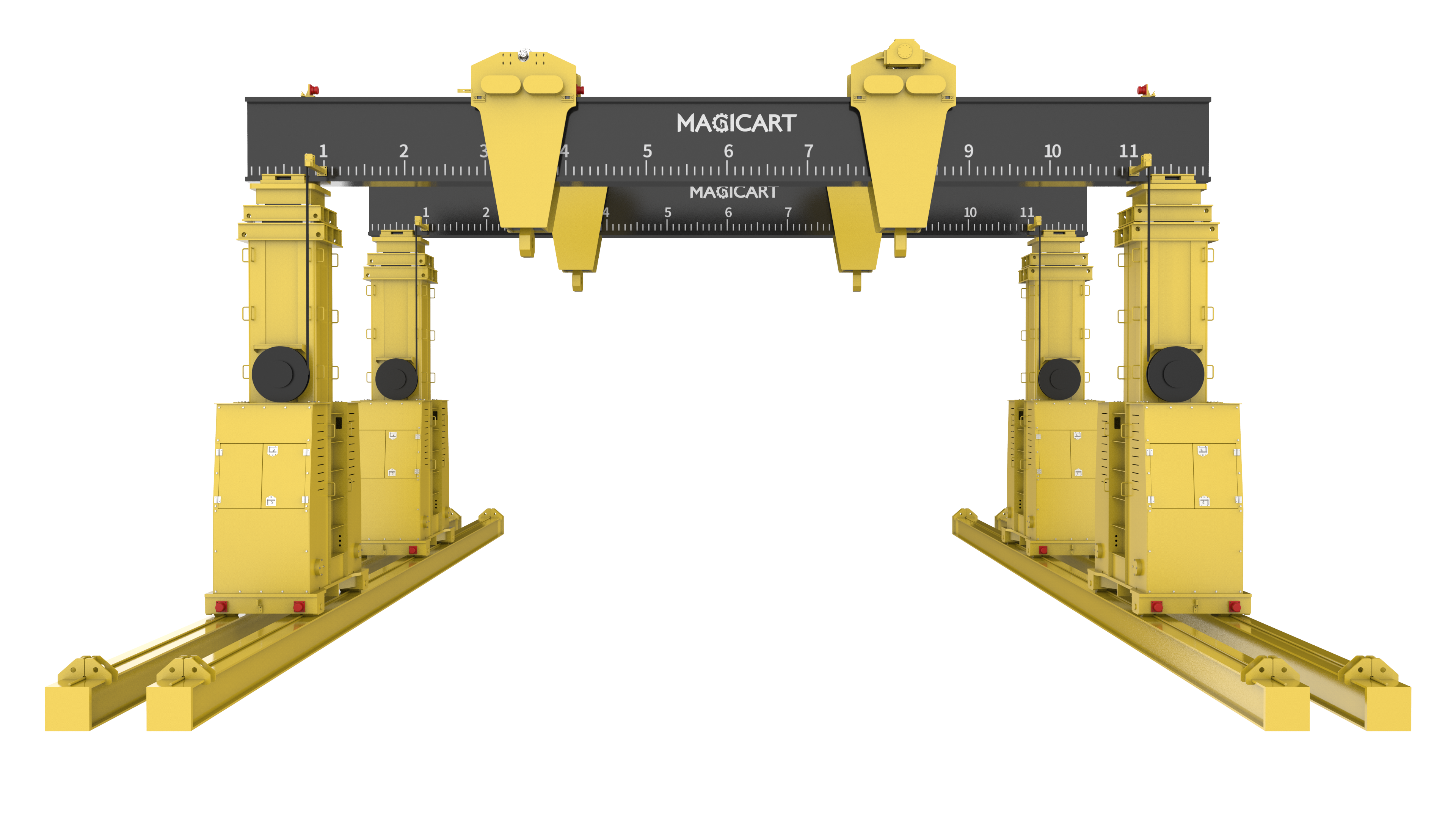 Hydraulic Gantry - MAGICART's Standard Design